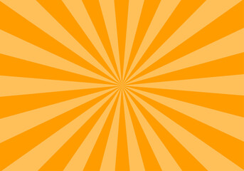 背景素材　ポップな放射線状の背景
