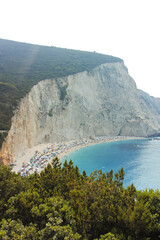 Obraz premium Porto Katsiki beach at Lefkada, Ionian Islands, Greece