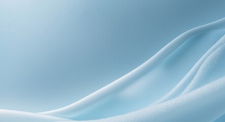 Obraz premium Crisp Ice Blue Background with Subtle Frost Texture Cool and Modern.