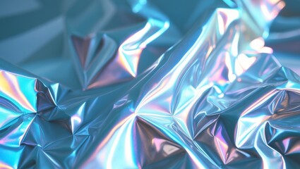 Abstract Light Reflection on Holographic Foil.