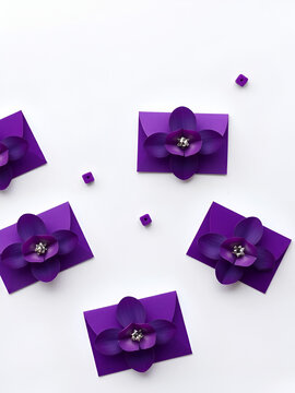 Cardos borriqueros de color blanco y morado sobre fondo blanco