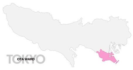 東京都大田区の位置地図_06