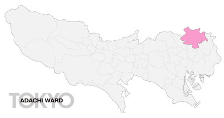 東京都足立区の位置地図_01