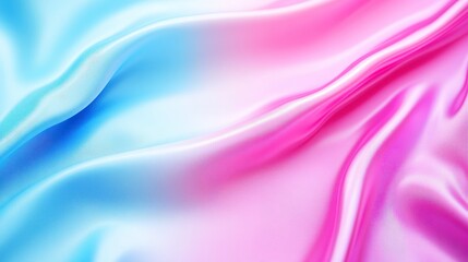 Obraz premium Soft Fabric Texture in Pink and Blue Gradients for Background Use