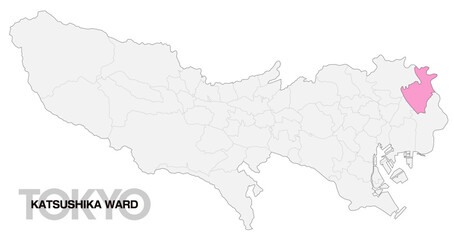 東京都葛飾区の位置地図_04