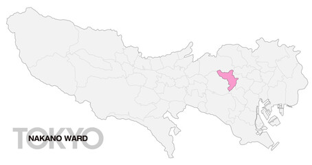 東京都中野区の位置地図_04