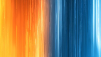 Dynamic orange and blue gradients in a tech backdrop, creating an ideal setting for creative projects.