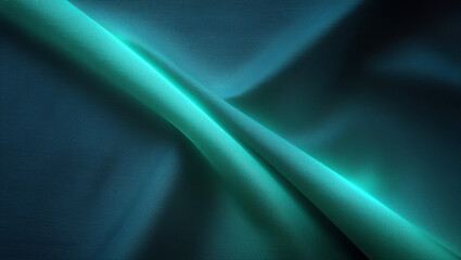 Smooth flowing abstract blue and green background with soft wavy lines