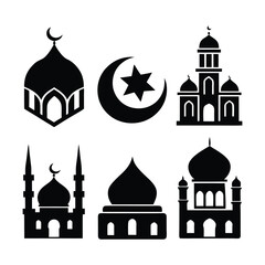 mosque logo icon 