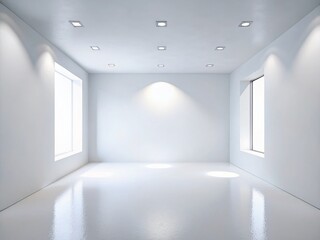 Clean White 8K Studio Background for Product Photography & Design Mockups