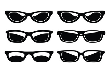 sunglasses isolated on white