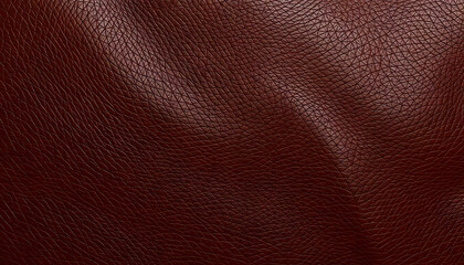 Fototapeta premium Smooth Brown Leather Texture with Subtle Grain for Background Use