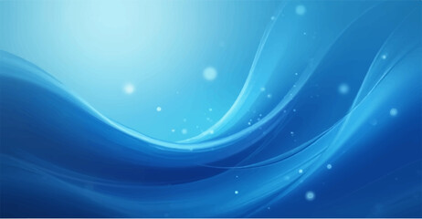 Flowing Blue Waves Deep Blue Futuristic Water Texture