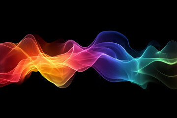 abstract colorful smoke 