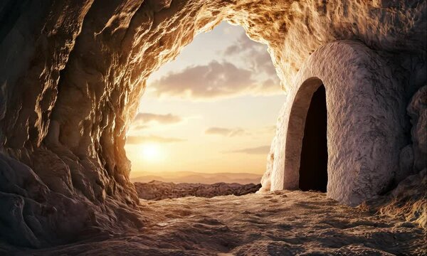 The Tomb Of Jesus Christ. He is Risen
