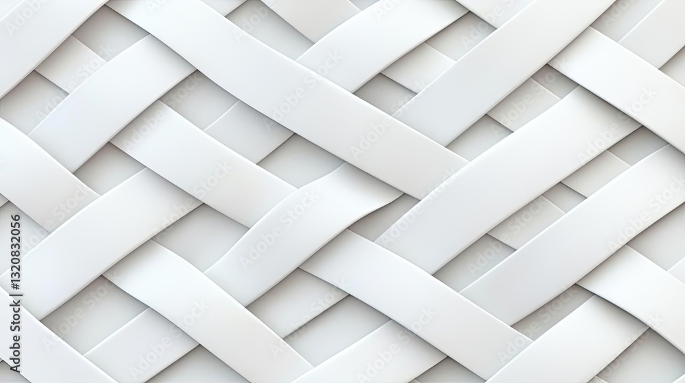 Poster geometric shapes illustration abstract background idea. a close-up of a textured white woven pattern