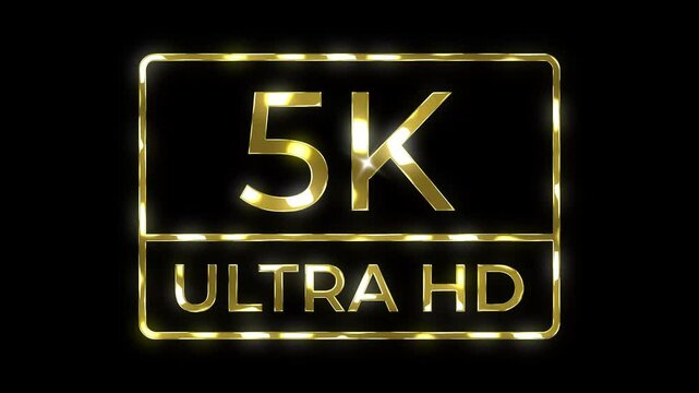 5k resolution icon gold animated icon 4k green screen chroma editable
