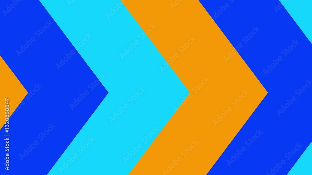 Poster abstract background with colorful arrow lines