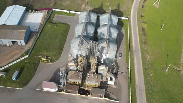 Grain store, Food factory steel storage tank