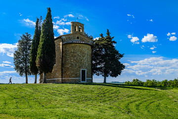 Obraz premium Panorama in val d'Orcia 