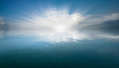 Obraz premium Calm Water Reflection Background. Elegant & modern texture. Soft light reflection on water surface. Serene & minimalist design.