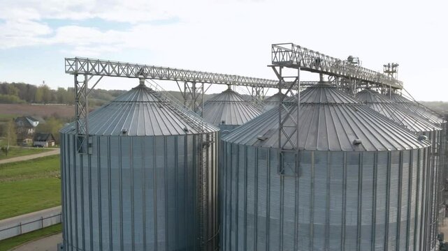 Food factory steel storage tank, Grain store