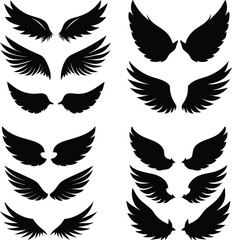 set of wings