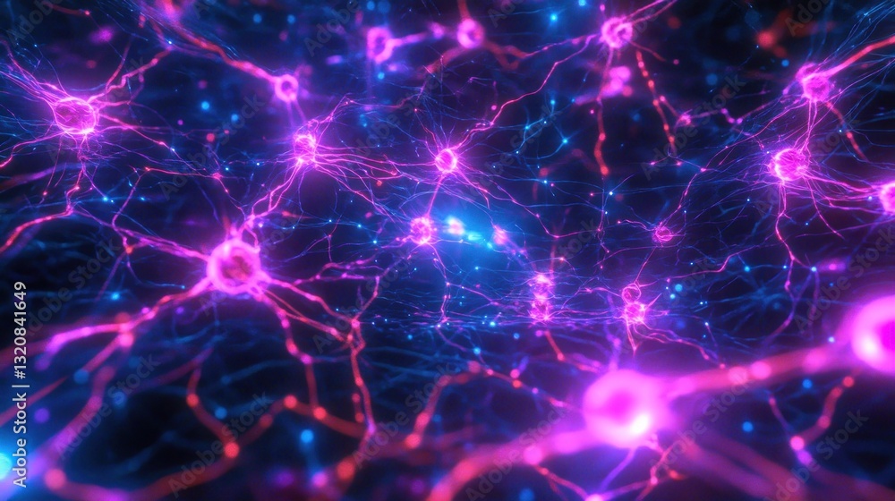 Poster neural network activity in the brain