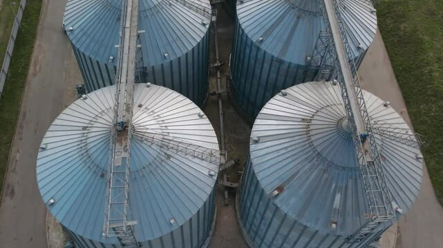 Grain store, Food factory steel storage tank