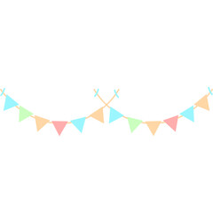 Fototapeta premium Colorful Party Bunting