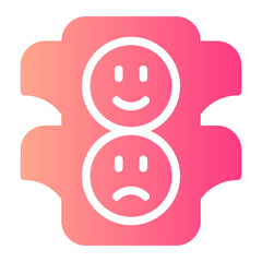 emotions gradient icon