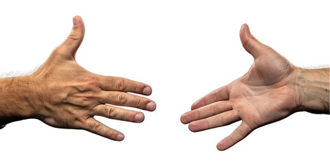 A Close-Up Image of Two Hands Reaching Out to Shake, Symbolizing Partnership, Collaboration, Agreement, and Unity.  A Gesture of Connection and Understanding.