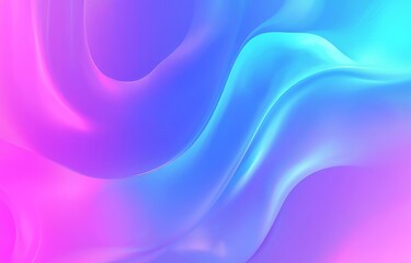 Naklejka premium The empty wallpaper template showcases a dark abstract background illuminated by an ultraviolet glow and abstract gradient