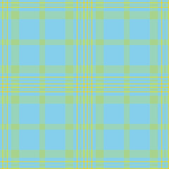 Deep Light Blue and Soft Mint Green Seamless Checks Background