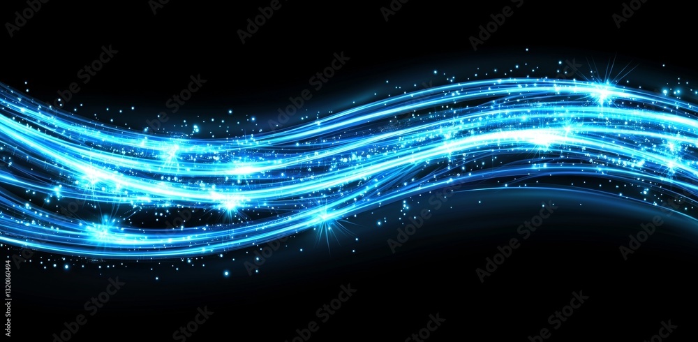 Poster big data and cybersecurity are depicted in a 3d illustration of a neural network, which includes a d