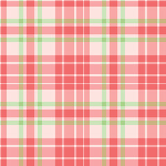 Spring Soft Very Light Pink & Metallic Coral Pink Seamless Checks Background
