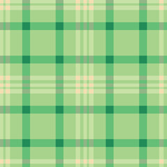 Deep Mint Green and Soft Light Peach Seamless Checks Background
