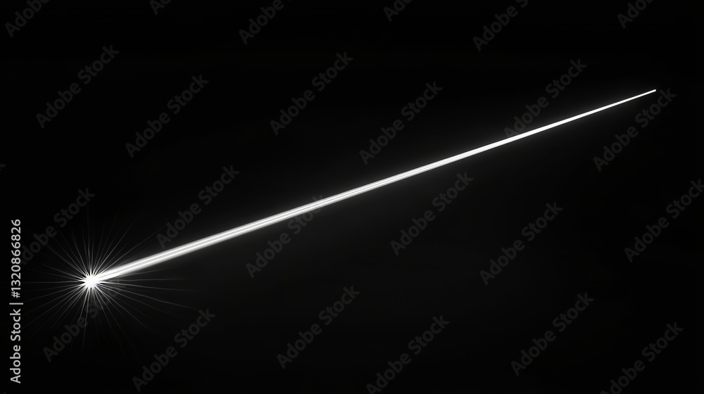 Poster the scene depicts abstract flying within a futuristic corridor, where a triangular background meets 