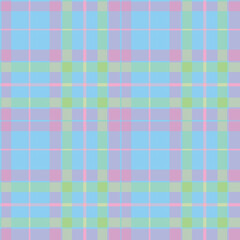 Metallic Lightblue Seamless Checks with Soft Light Lavendar accents Background