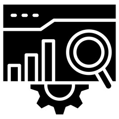 Performance Metrics glyph icon