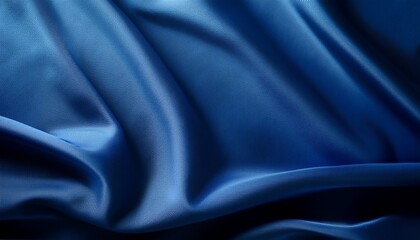 Fototapeta premium Abstract background. Elegant, smooth background in navy tones with a subtle fabric texture effect. 