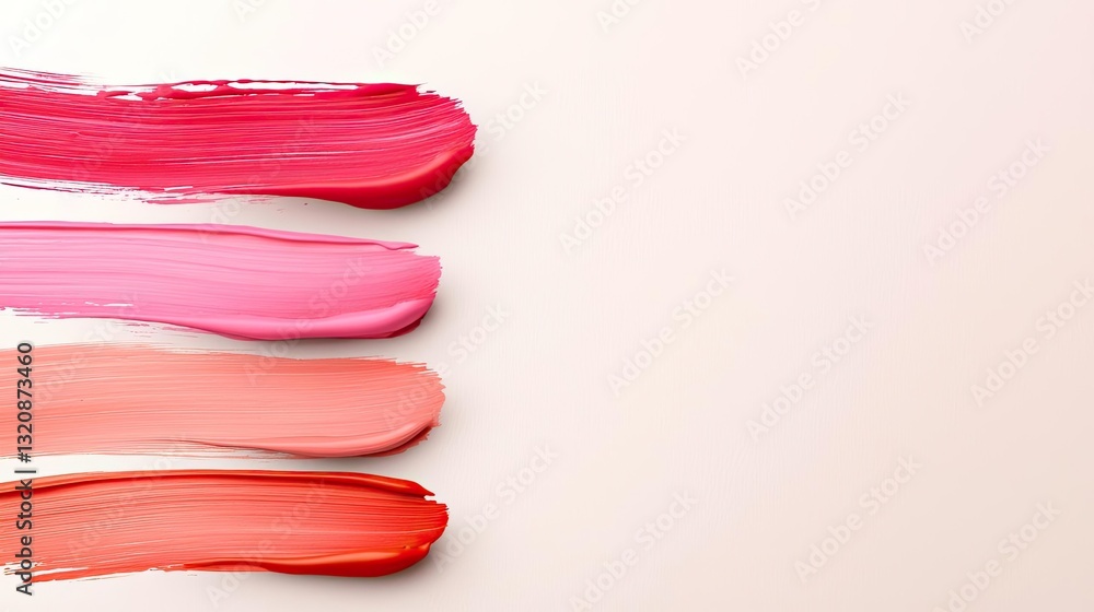 Poster digital watercolor painting abstract background idea. colorful paint strokes forming an aesthetic pa