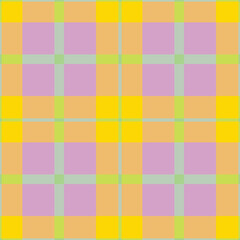 Spring Pastel Mint Green & Pale Sunflower Yellow Seamless Checks Background