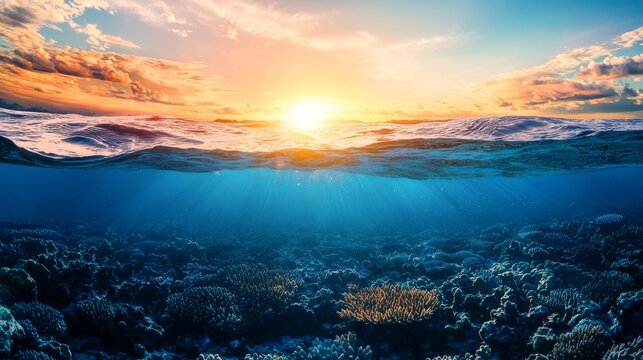 Using ocean resources to support environmental sustainability, with an emphasis on human cooperation and the implementation of eco-friendly practices
