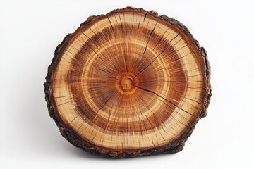 Obraz premium Tree trunk cross-section