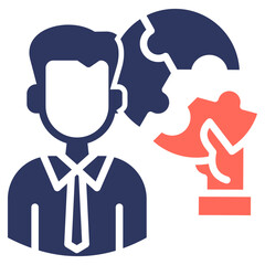 Solution glyph color icon