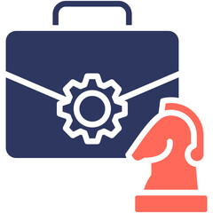 Strategy Development glyph color icon