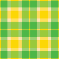 Iridescent Sunflower Yellow and Deep Green Seamless Checks Background