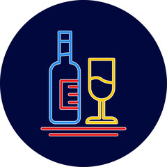 White Wine Icon