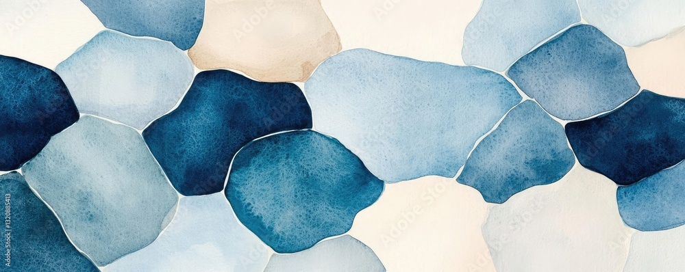 Poster digital watercolor painting abstract background idea. a beautiful abstract watercolor design featuri